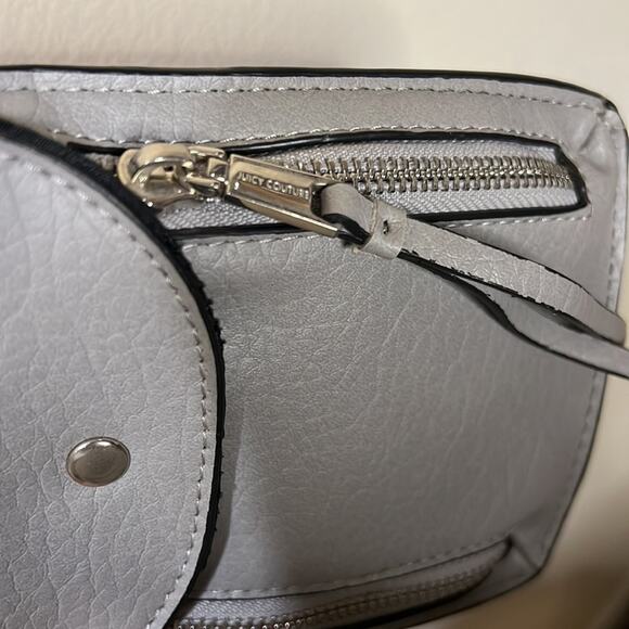 Juicy Couture Gray Mini Phone Crossbody Bag